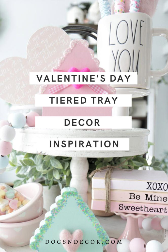 Valentine's Day Tiered Tray Decor Inspiration