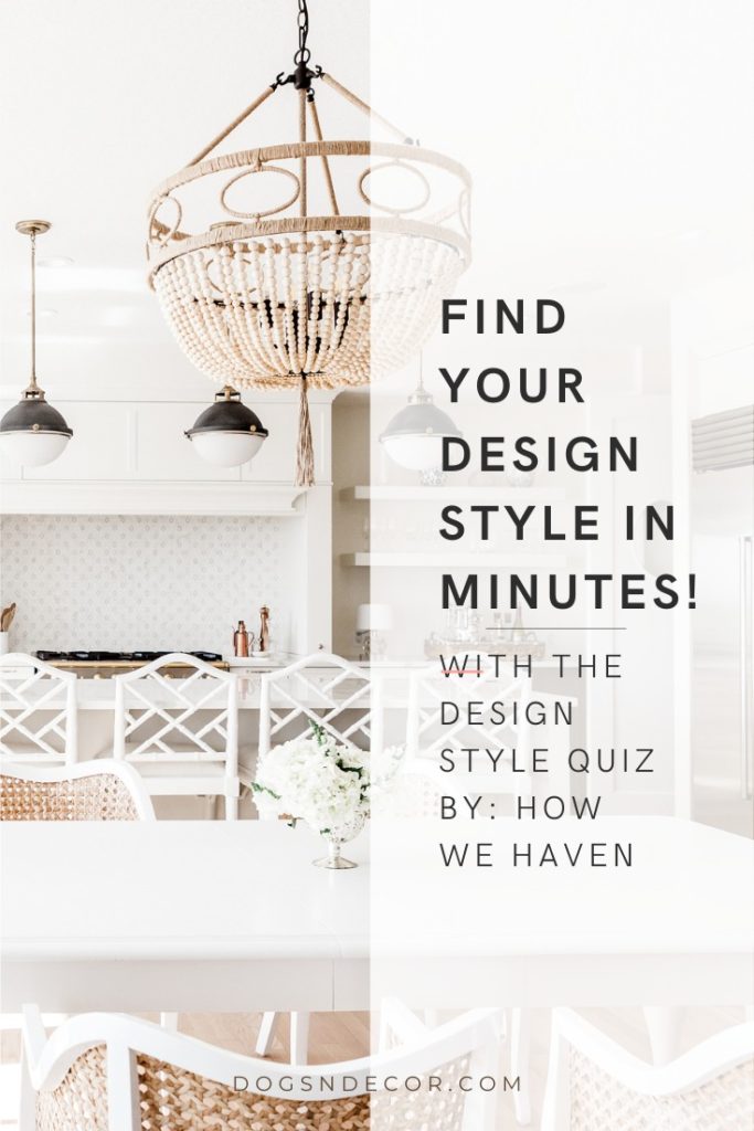 coastal white kitchen - find your design style quiz
