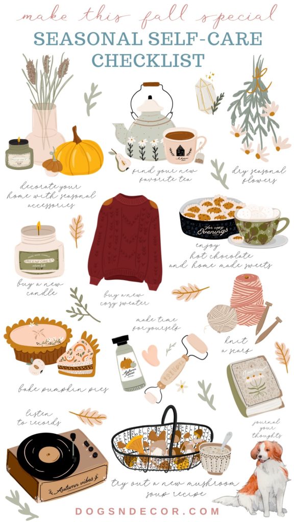 Seasonal Self-Care Checklist for Fall | Free Printable